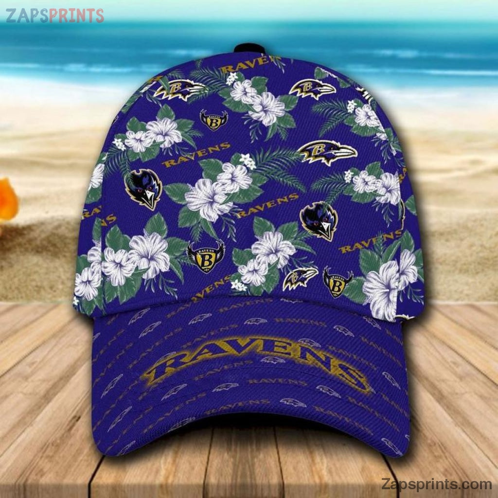 Baltimore Ravens Hawaii 3D Limited Cap Gift For Fan Football Lovers