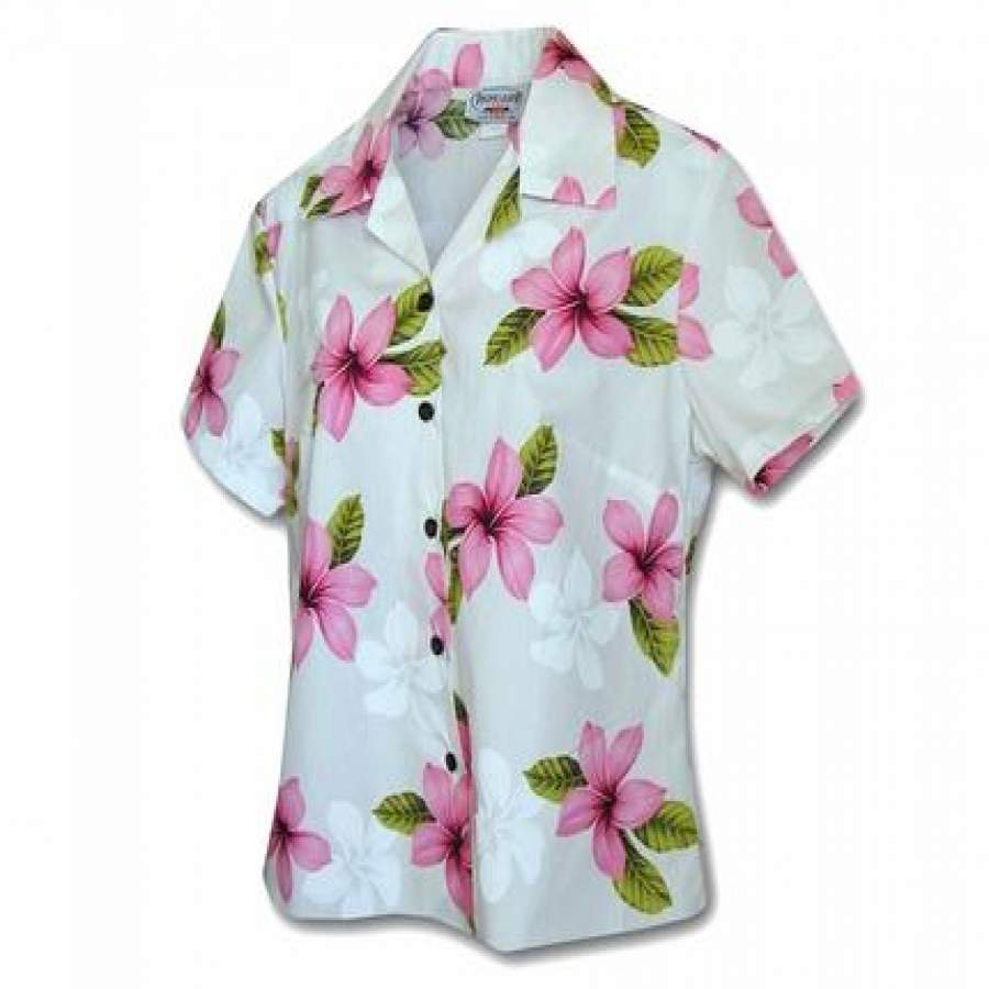 Island Pricess Pink Fitted Hawaii Shirt Ha59545