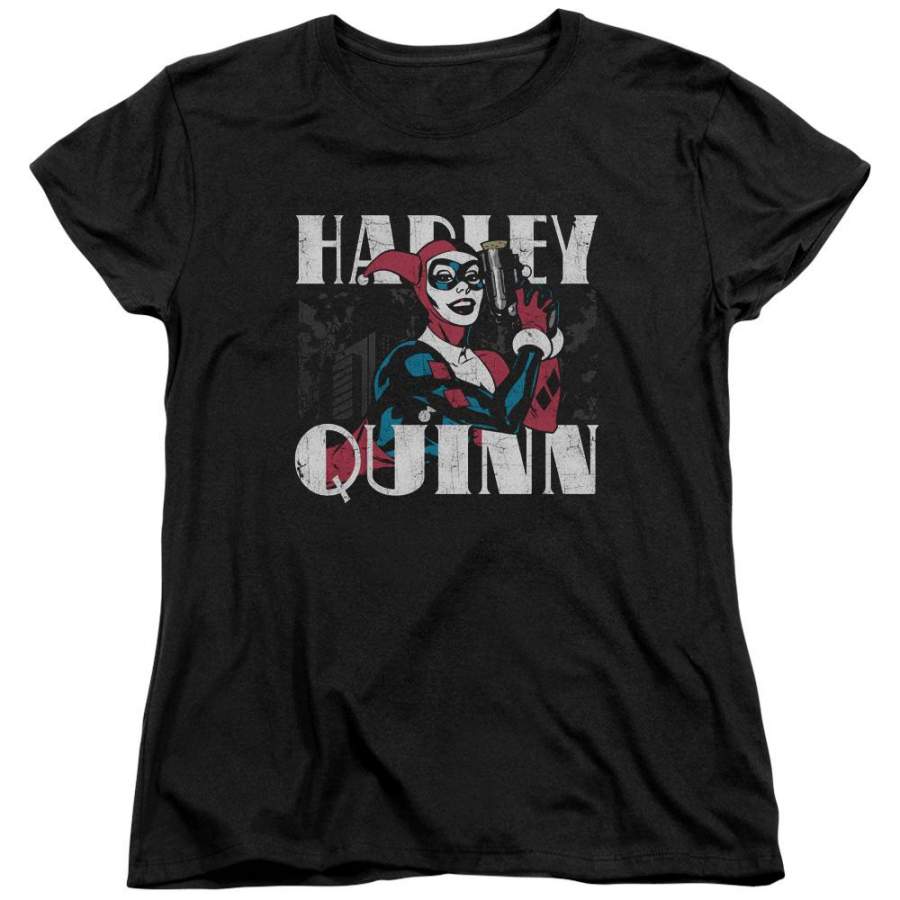 Batman – Harley Bold Short Sleeve Women’s Tee