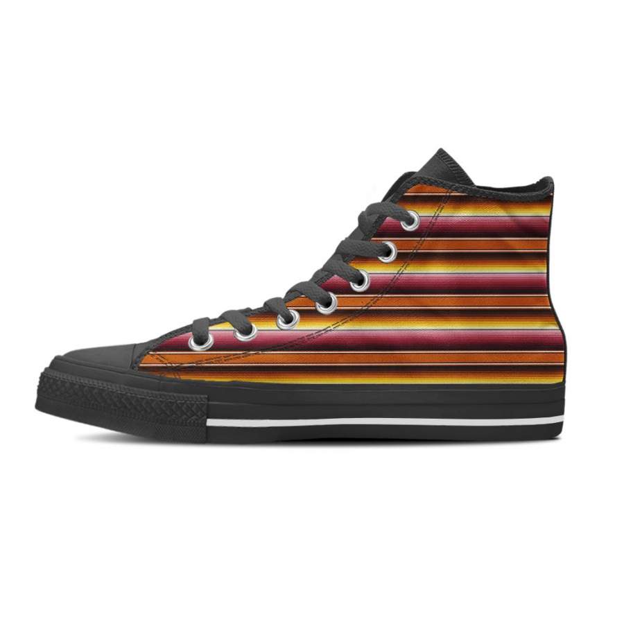 Yellow Mexican Baja Men’s High Top Shoes