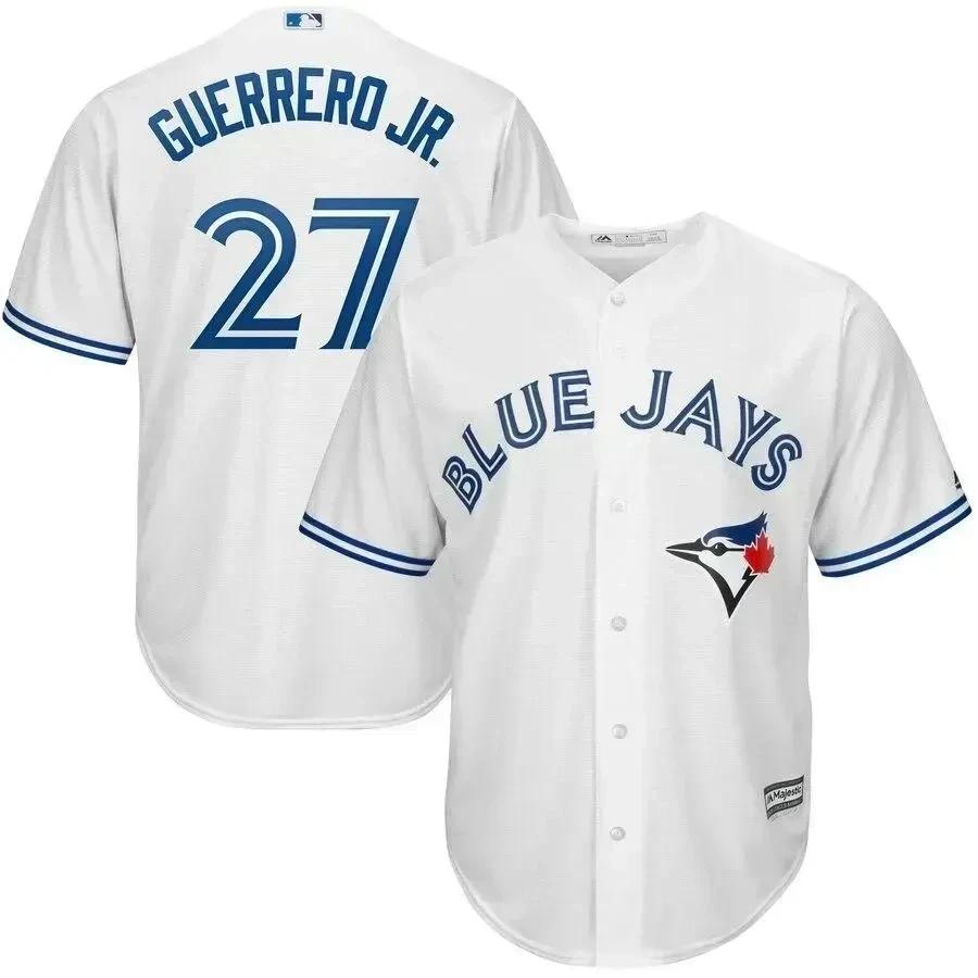 Vladimir Guerrero Jr. Toronto Blue Jays Home Official Cool Base Player Jersey – White