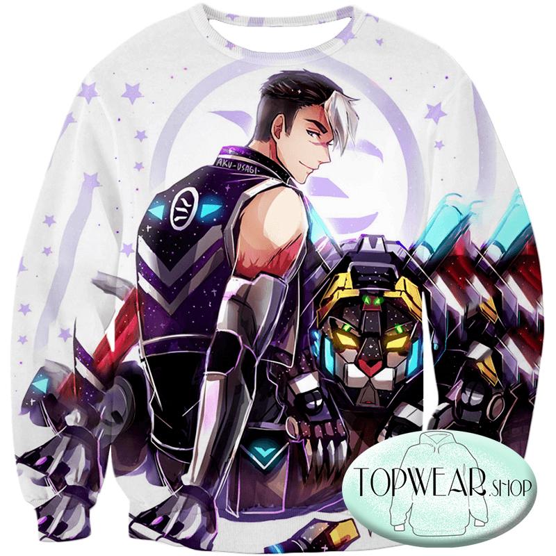 Voltron: Legendary Defender Sweatshirts – Shiro Lion Paladin Awesome Cartoon Sweatshirt