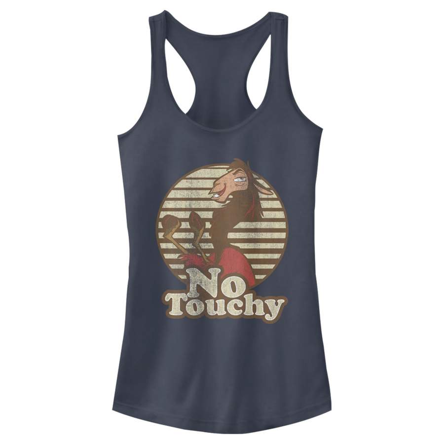 The Emperor’s New Groove Junior’s Kuzco No Touchy  Racerback Tank