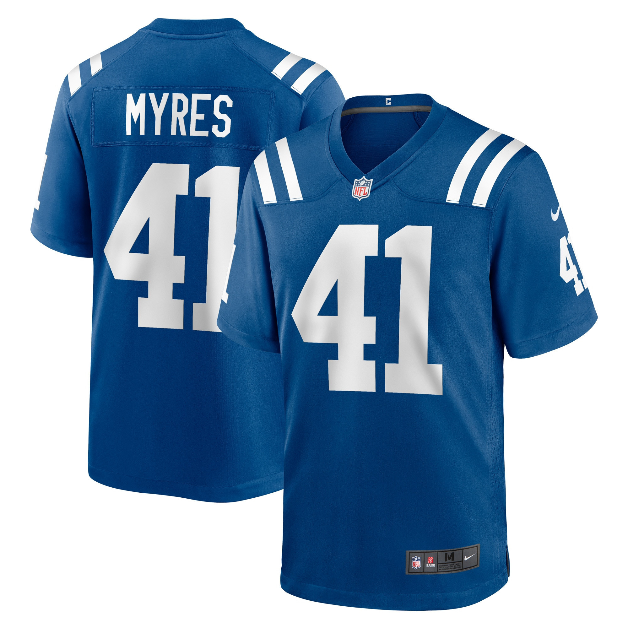 Alexander Myres Indianapolis Colts Player Game Jersey – Royal NFL