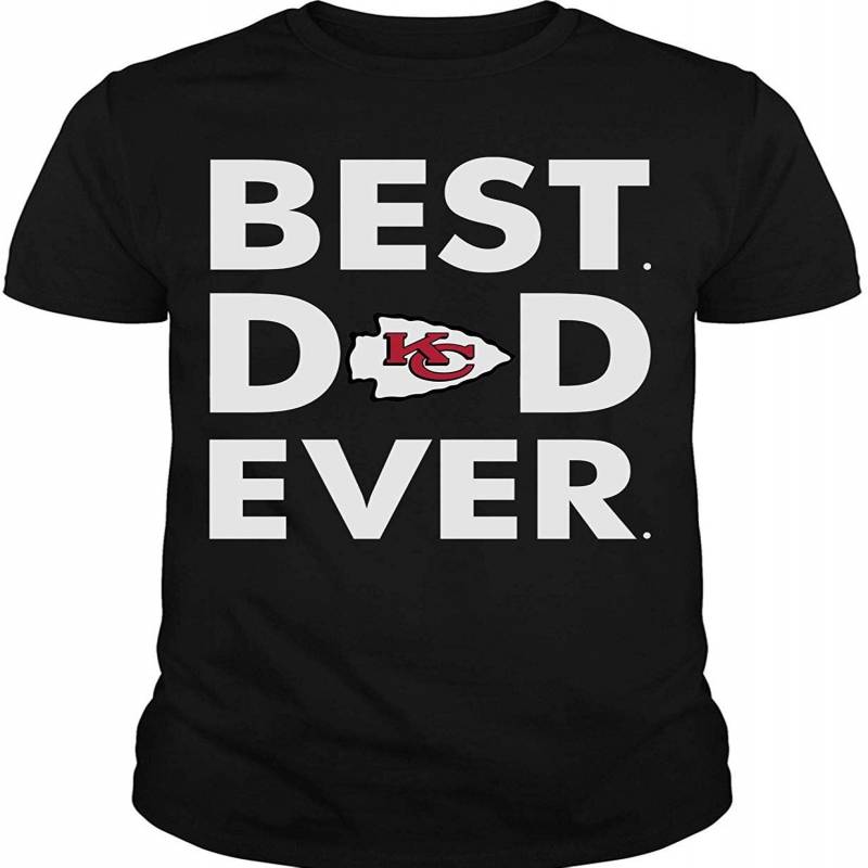 Official Kansas City Chiefs Best Dad Ever T Shirt, Kansas City Chiefs Shirt