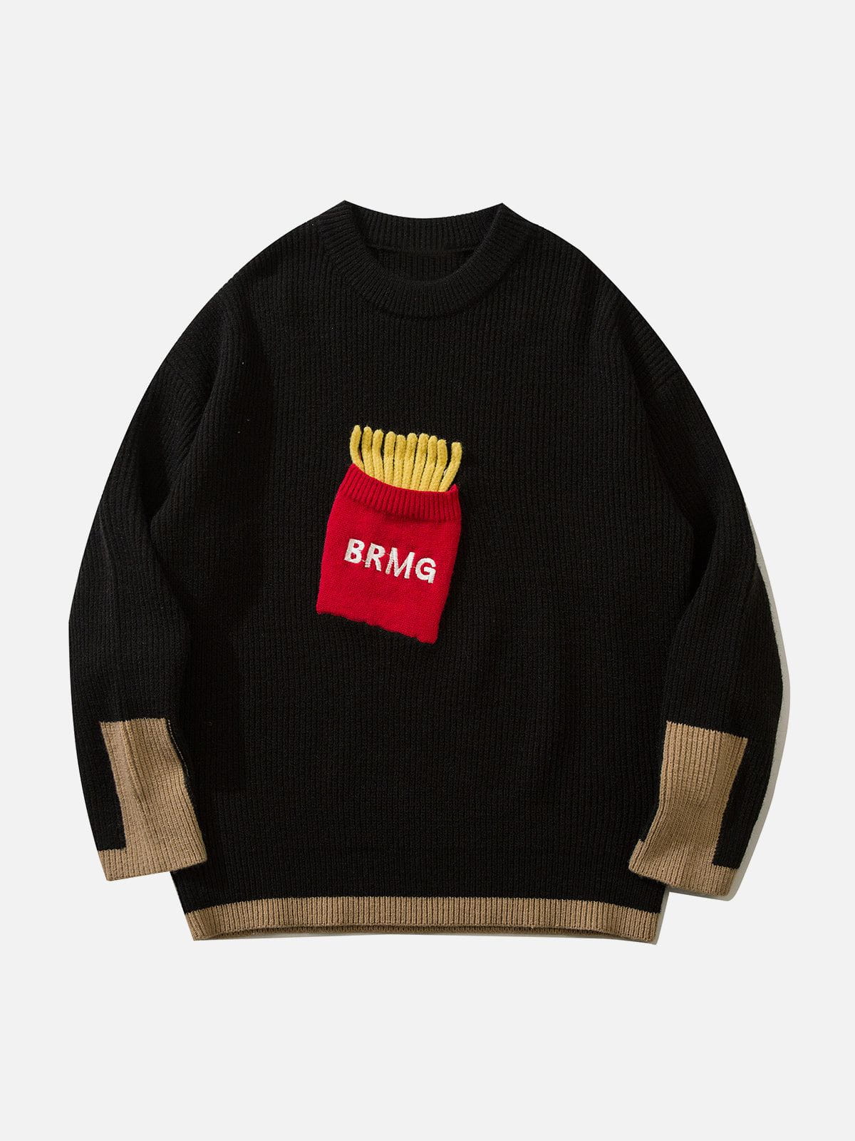 Talishko™ – Three-Dimensional Fries Sweater