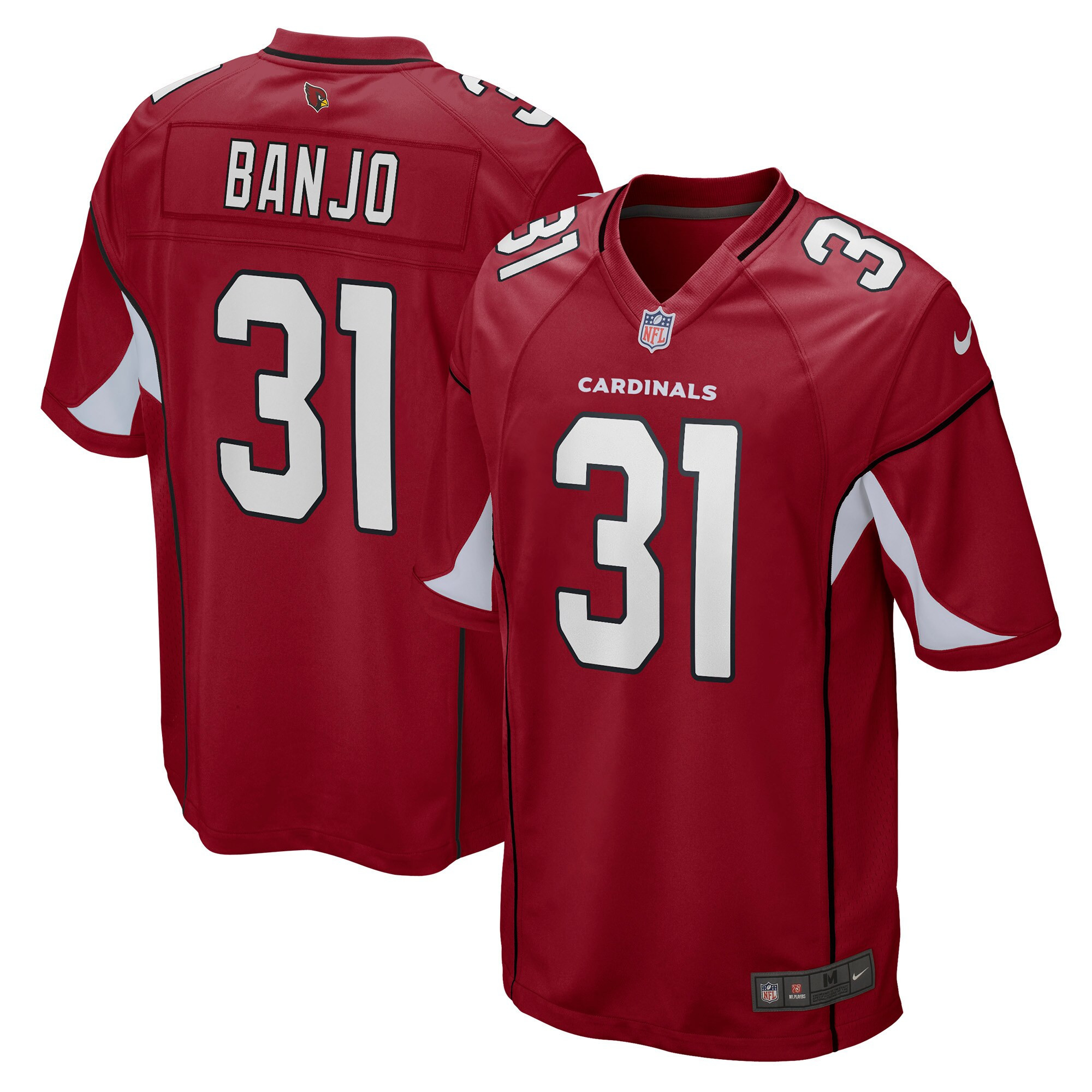 Chris Banjo Arizona Cardinals Game Jersey – Cardinal NFL