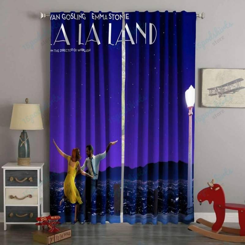 3D Printed La La Land Style Custom Living Room Curtains