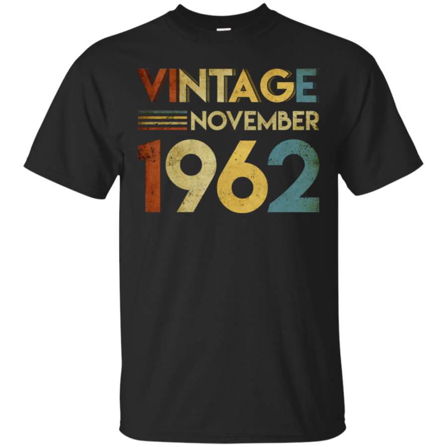 AGR 1962 November Vintage 56th Birthday T-Shirt