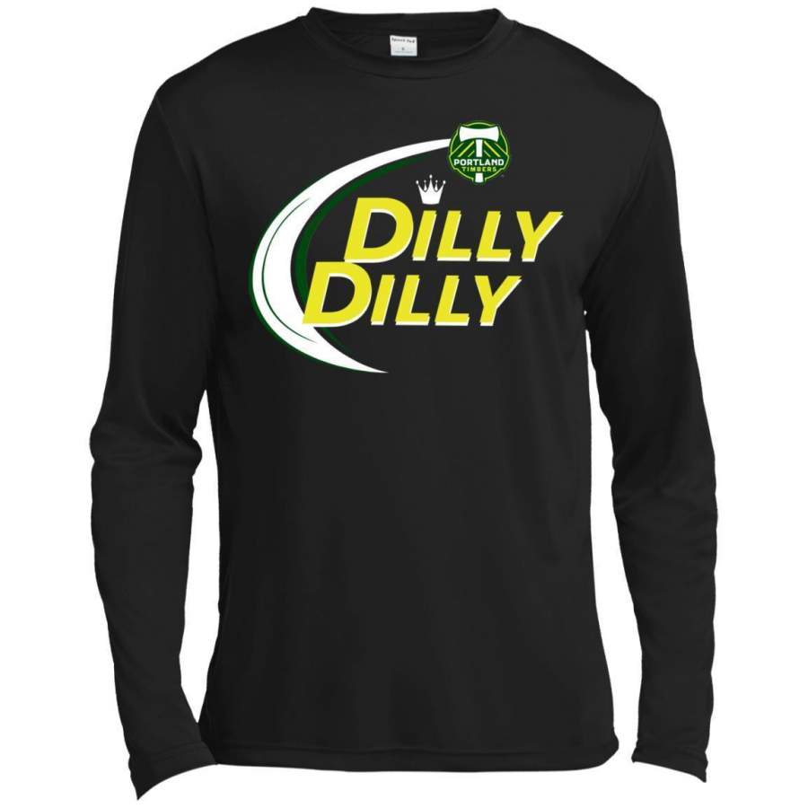 AGR Dilly Dilly Portland Timbers Sport Premium Long Sleeve T-shirt