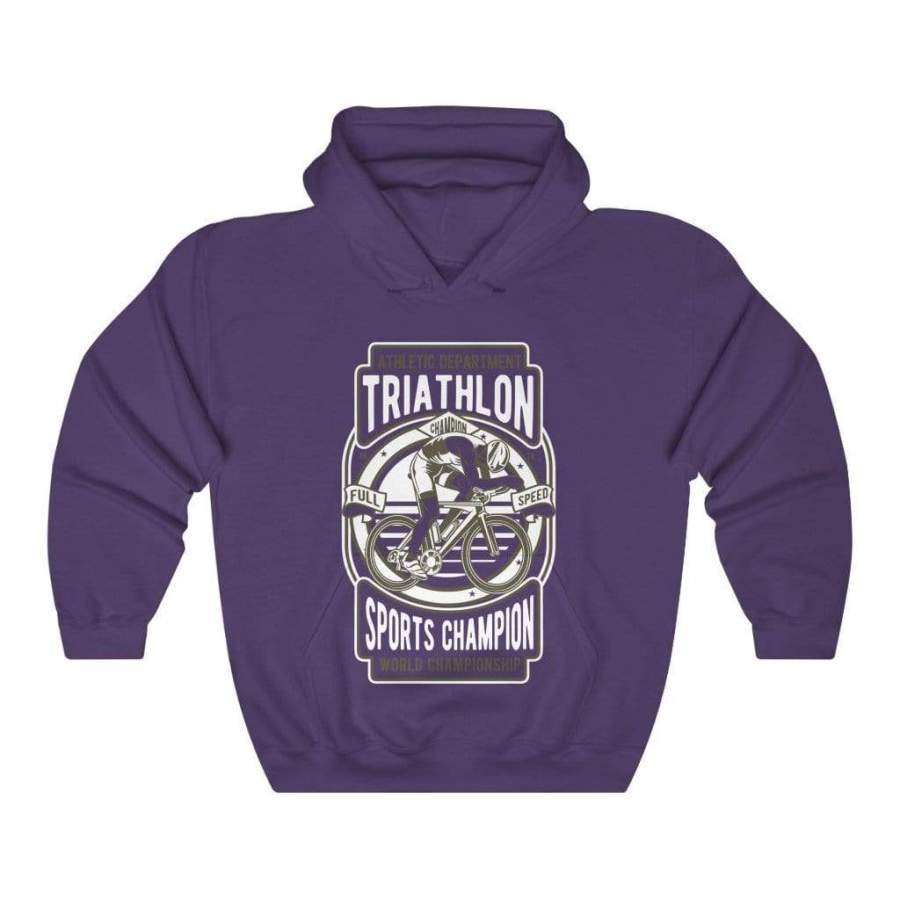 Triathlon Bike Hoodie –  Sports Champion Sweatshirt