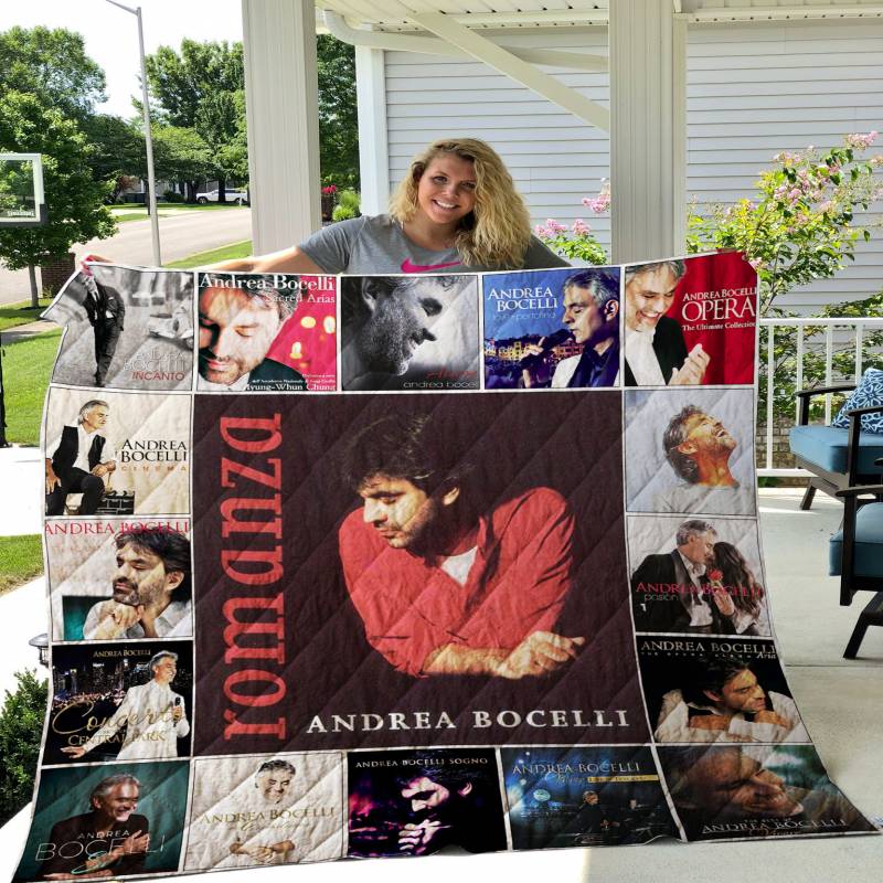 Andrea Bocelli Quilt Blanket 01418