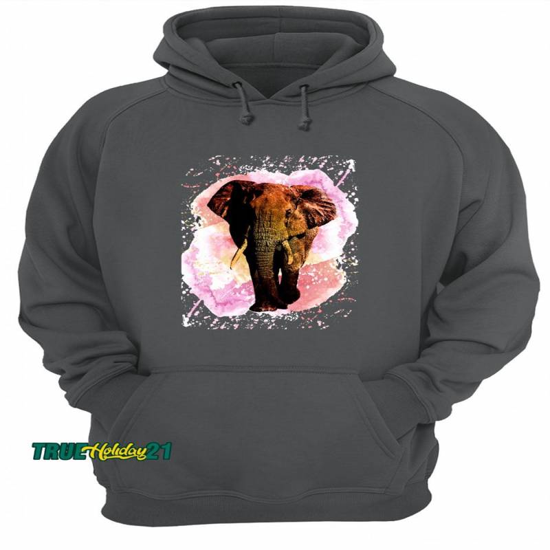 pink elephant Shirt Unisex Hoodie