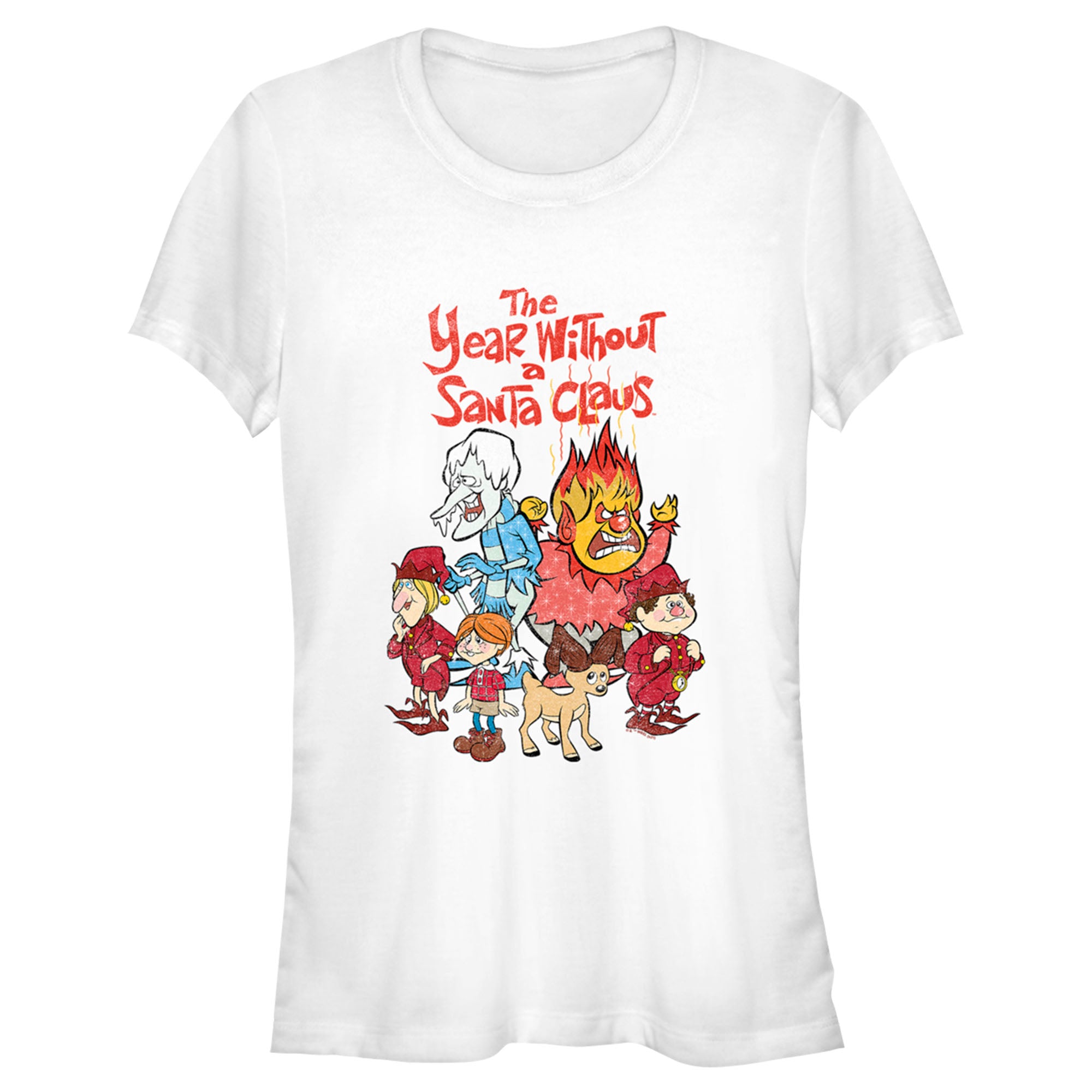 The Year Without A Santa Claus Junior’S Group Shot  T-Shirt