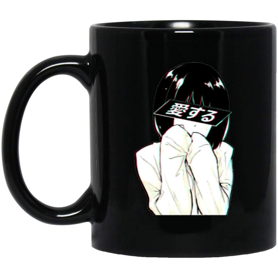 Love Japanese-sad Japanese Aesthetic 11 oz Mug