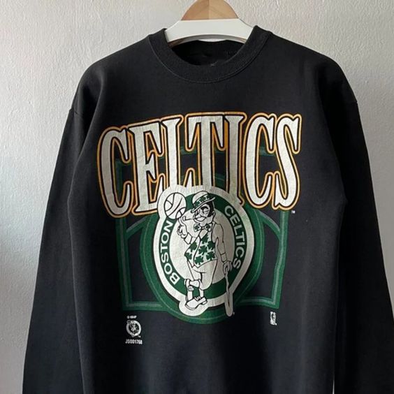 Vintage 90s Boston Celtics Basketball Sweater