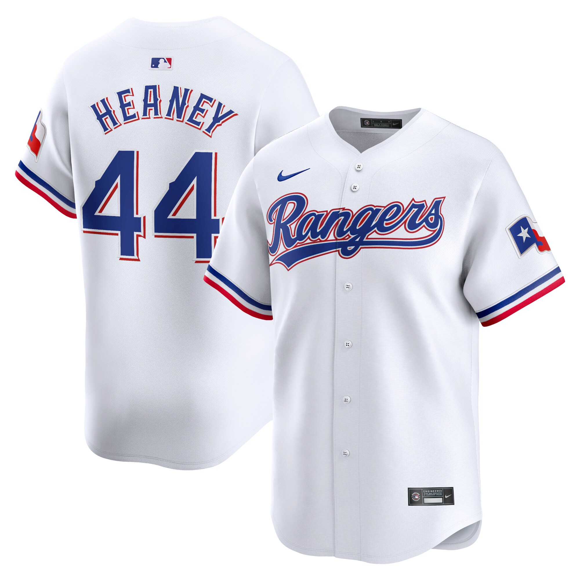 Andrew Heaney Texas Rangers Home Limited Player Jersey – White