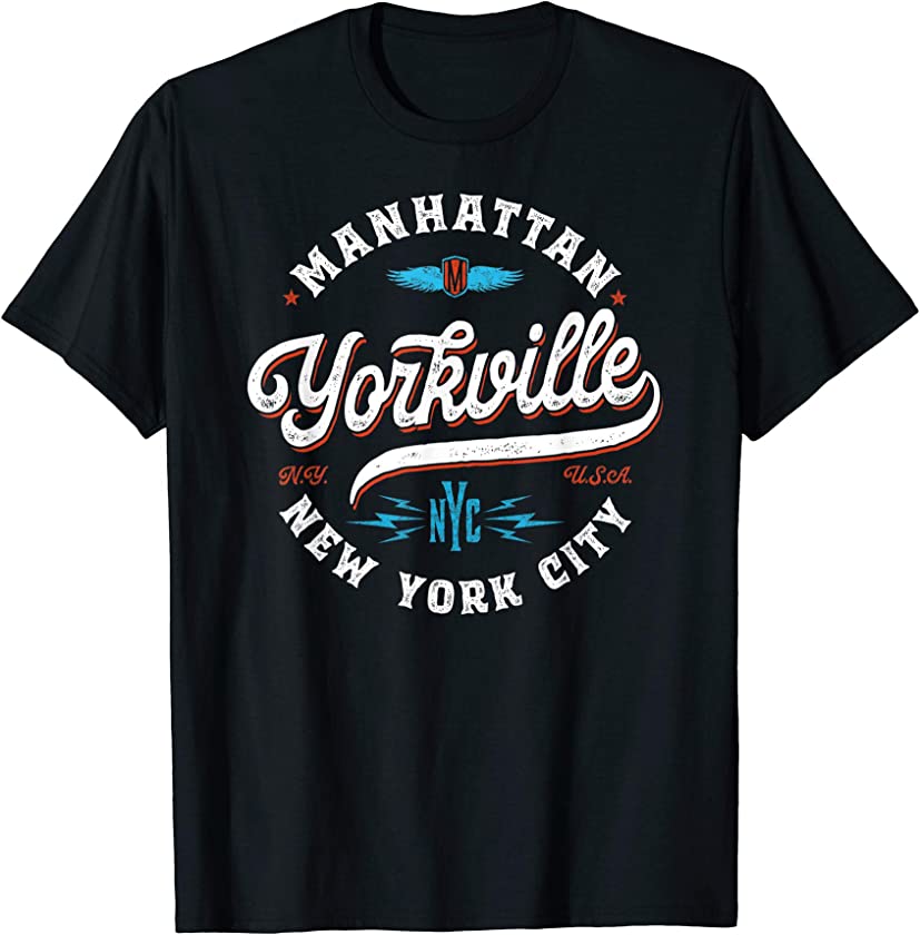 Yorkville Manhattan – New York vintage graphic T-Shirt