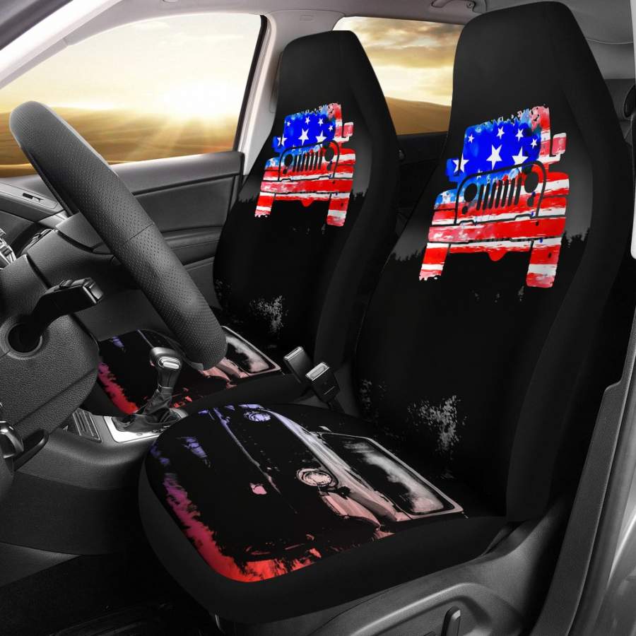 American Jeep Car Seat Covers (Set of 2)