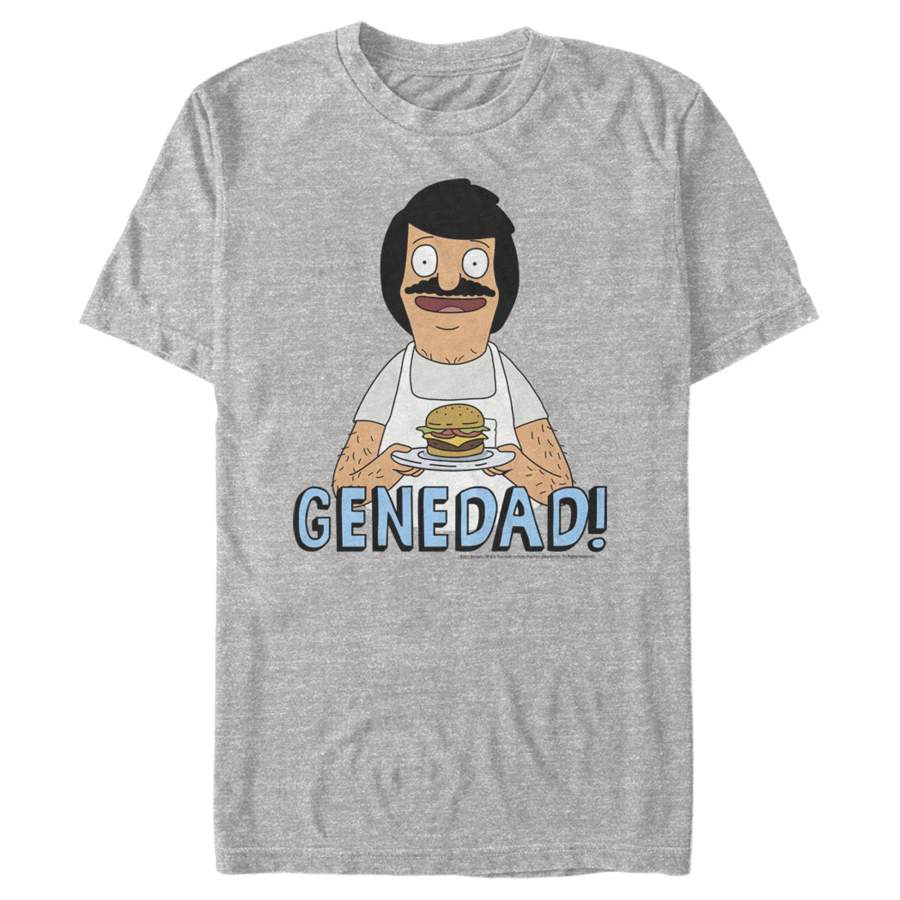 Bob’s Burgers Men’s Genedad Portrait  T Shirt