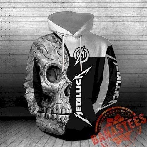 Metallica Band Skull Pullover And Zippered Hoodies Custom 3d Graphic Printed 3d Hoodie  Hoodie For Men For Women Personalized Trending Gift