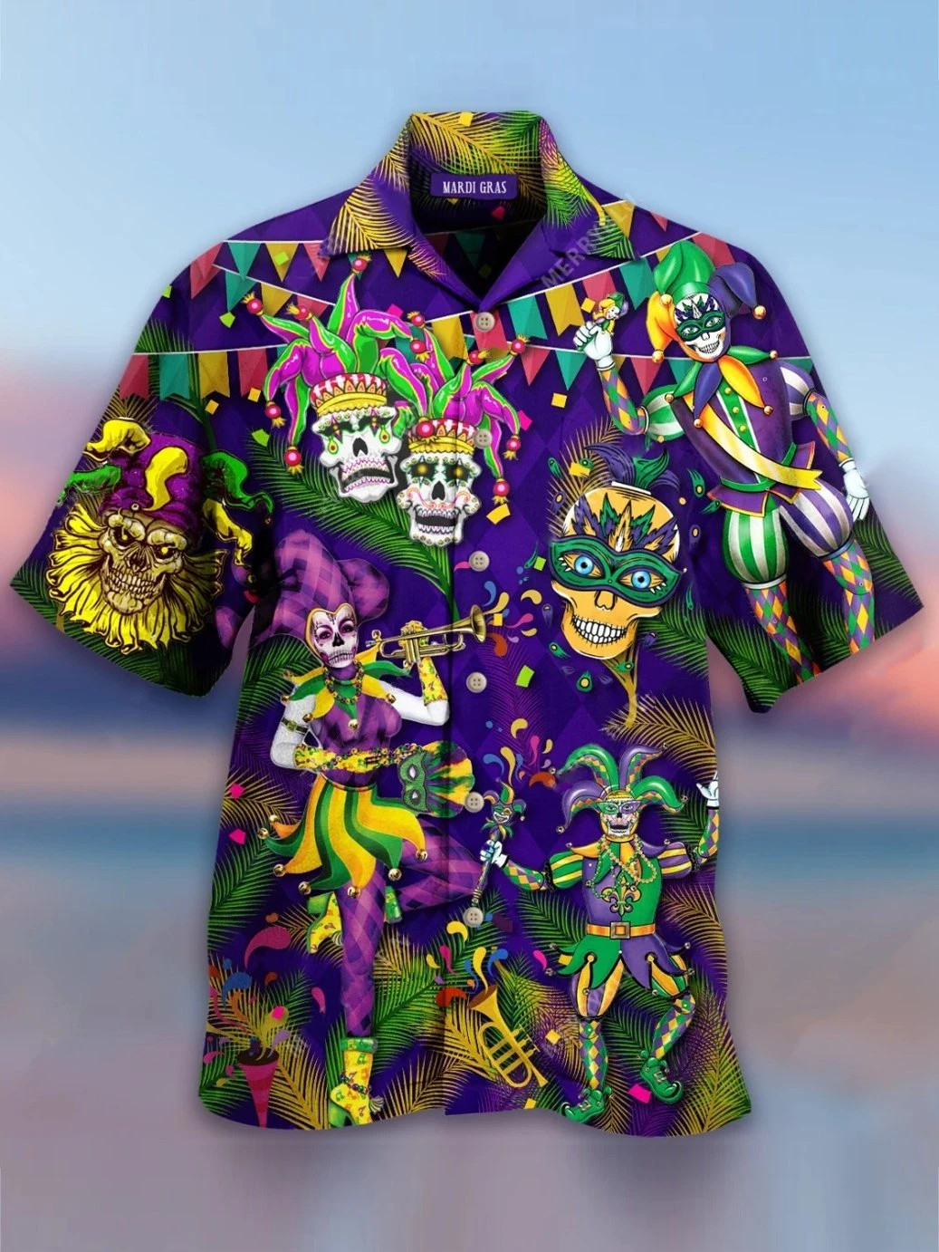 Mardi Gras Hawaii Shirt Unisex Adult Ha76640