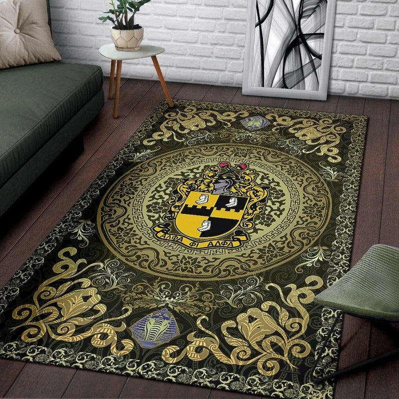 Wonderprint Area Rug Mable Giza Alpha Phi Alpha Lt10