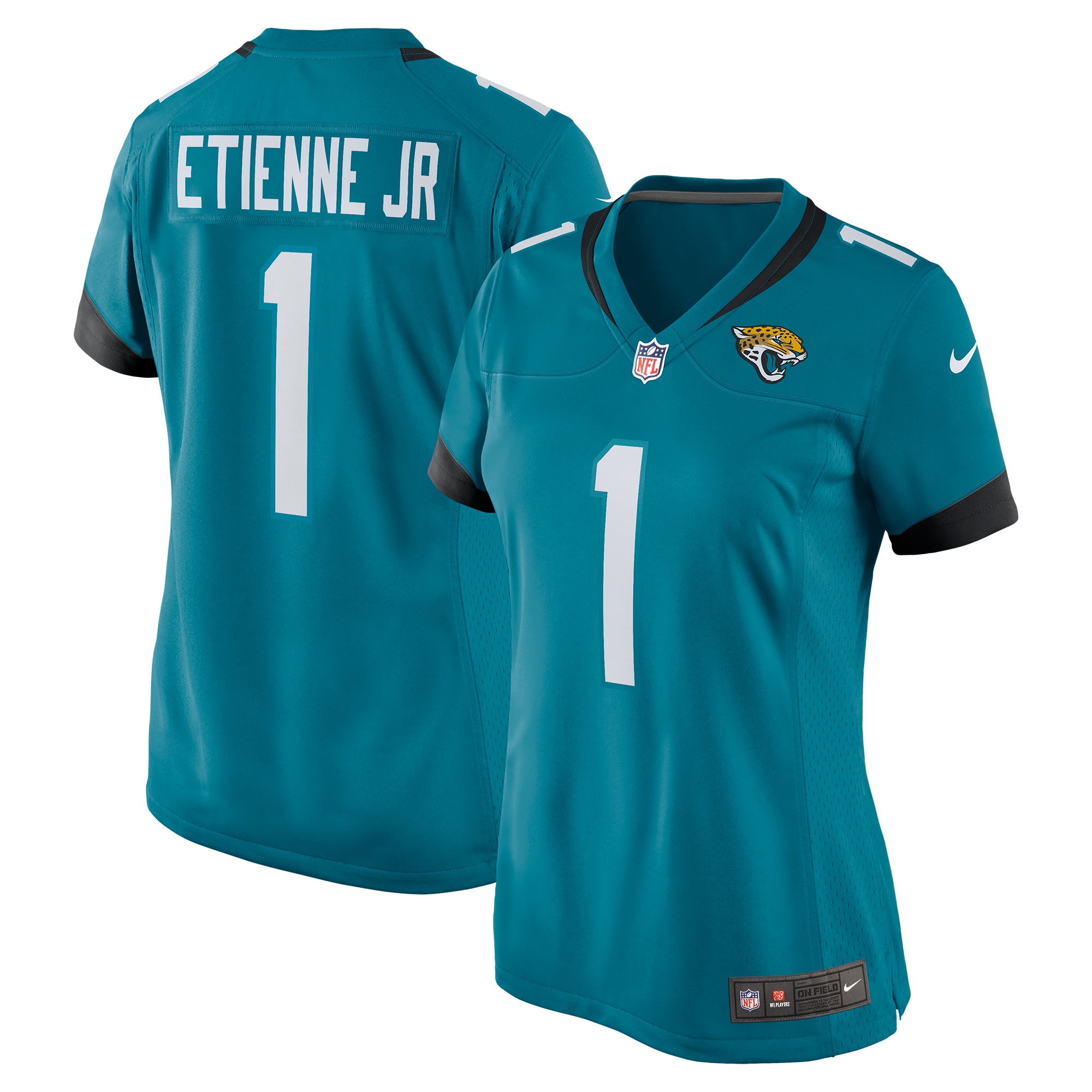 Travis Etienne Jacksonville Jaguars Women's Game Jersey – Teal