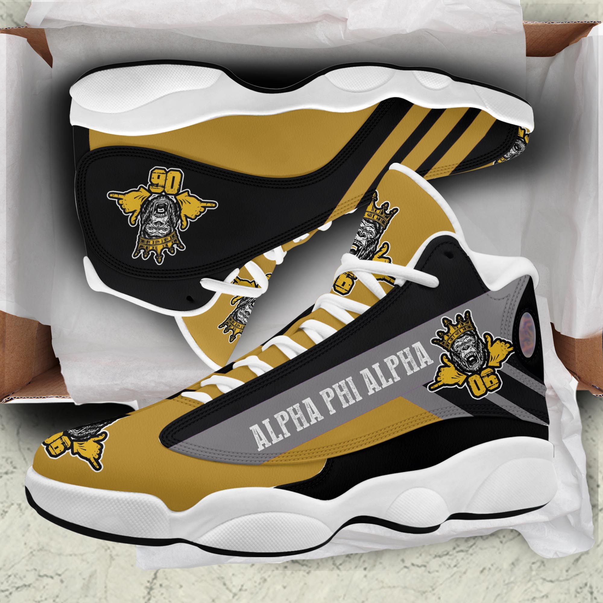 Alpha Phi Alpha Est 1906 Sneakers