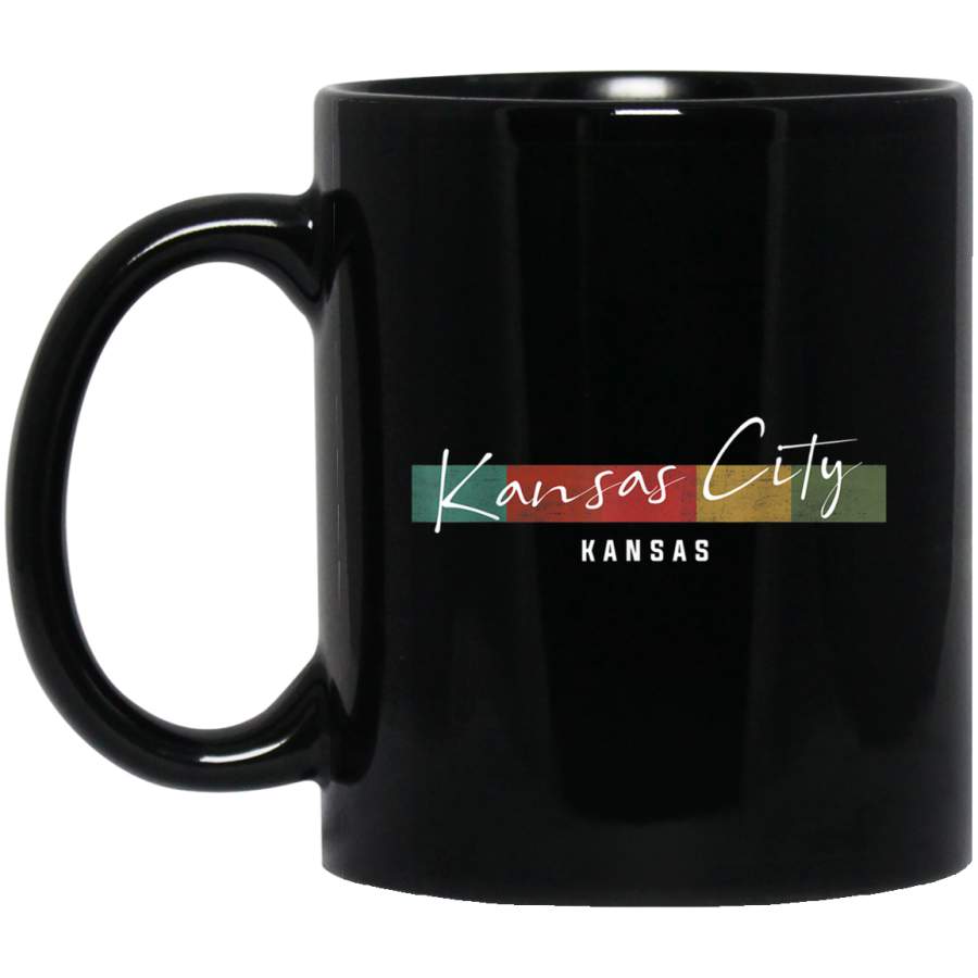 Kansas City Kansas State Retro Vintage Mug