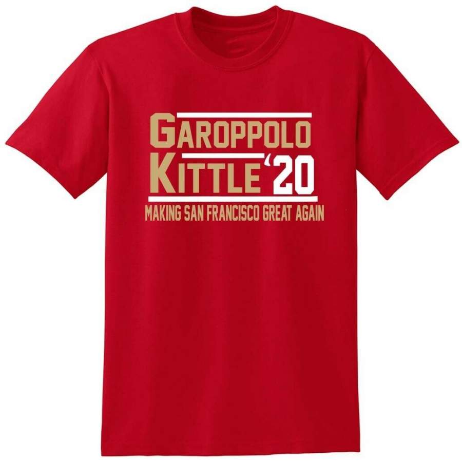 Jimmy G Garoppolo George Kittle San Francisco 49ers 2020 T-Shirt