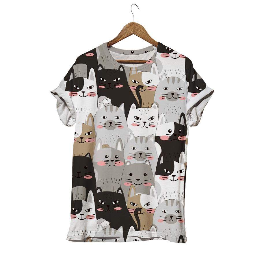 Adorable Animal Cat T-shirt