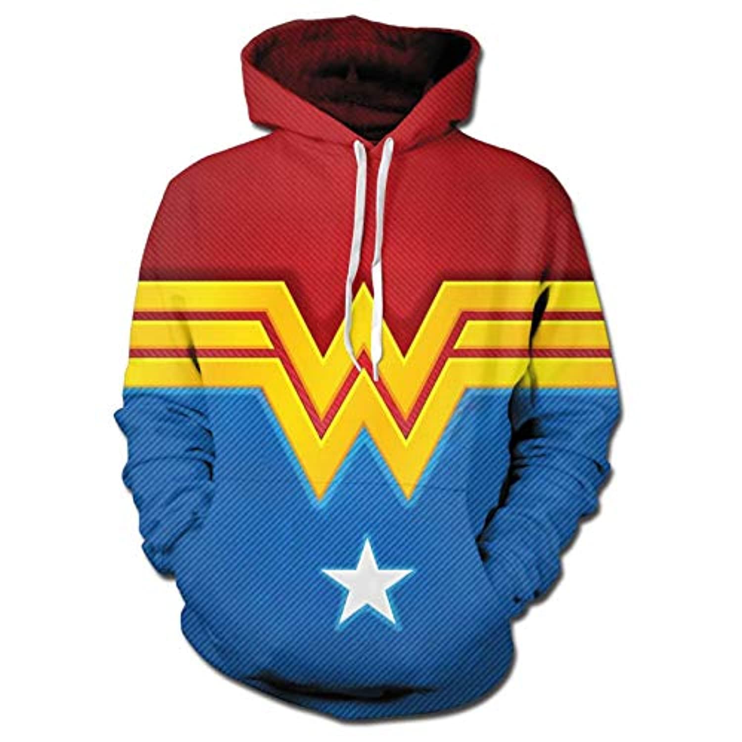 Wonder Woman Hoodies – 3D Long Sleeve Hooded Pullover