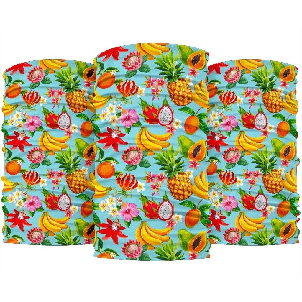 Hawaii Tropical Fruits Pattern Print Bandanas Ha10478