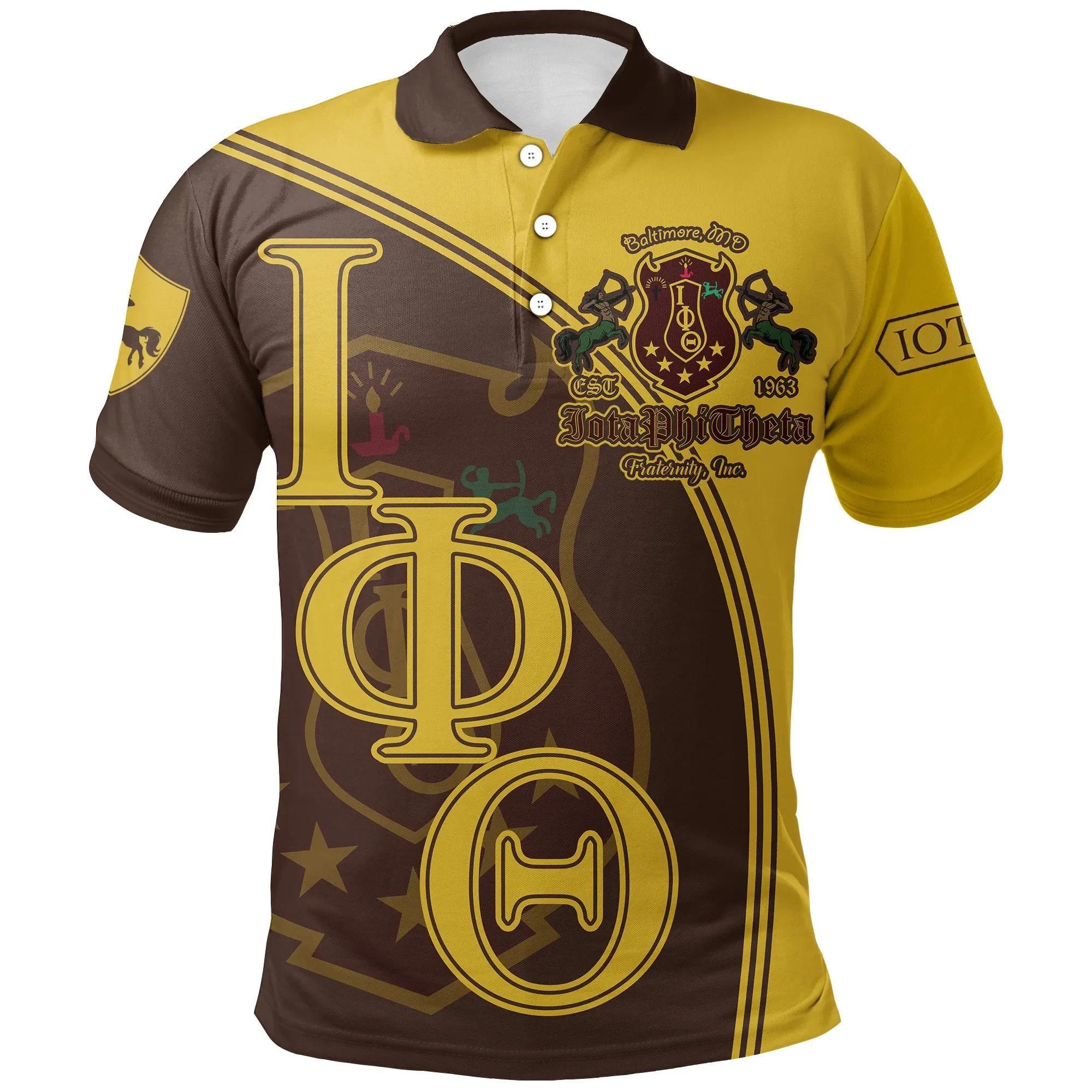 Iota Phi Theta Polo Shirt – Personalised Style A21