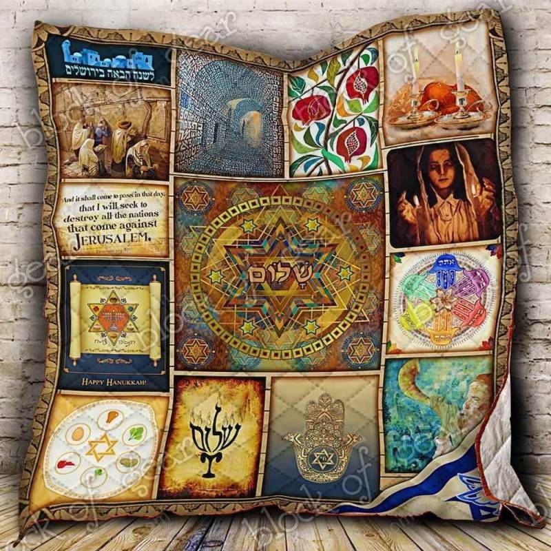 Jewish Blanket KC1207 Quilt