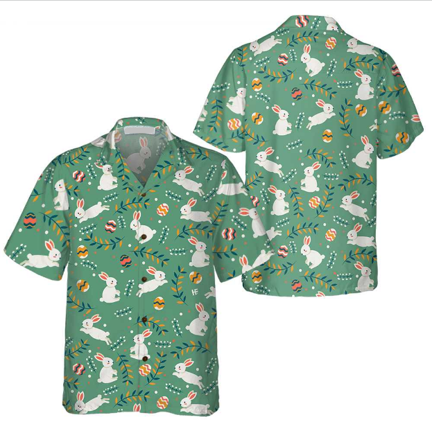 Easter Egg And Bunny Hawaii Shirt Ha88262