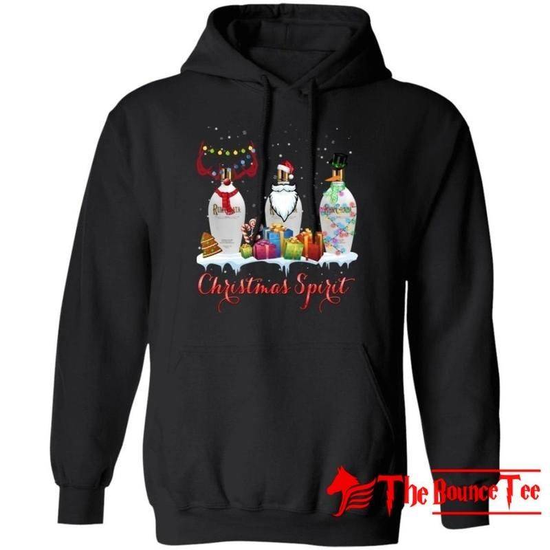 Christmas Spirit Rumchata Rum Hoodie Cool Xmas Gift Ha11