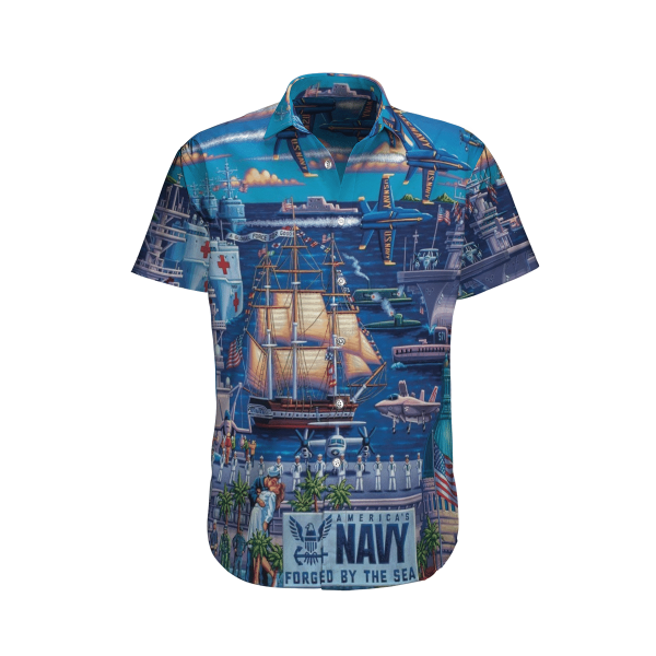 Us Navy Hawaiian Shirt | For Men & Women | Adult | Hw7651