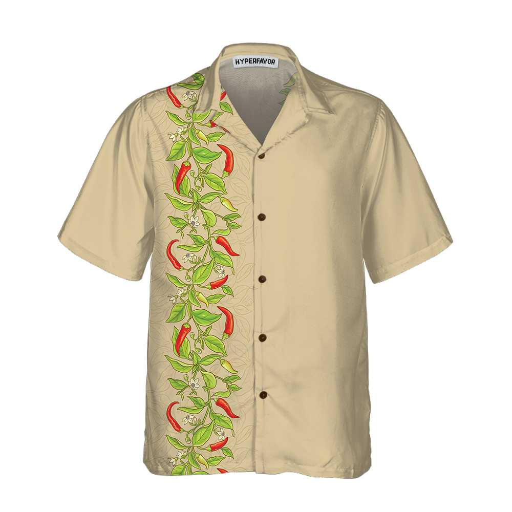 Cayenne Pepper Branches Hawaii Funny Red Shirt For Hot Chilli Ha99854