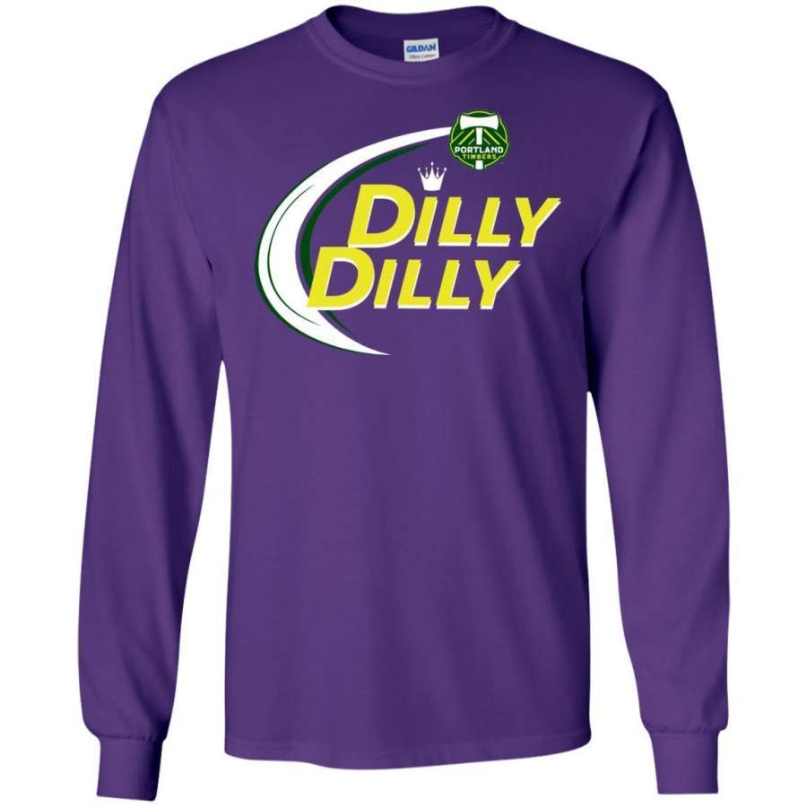 AGR Dilly Dilly Portland Timbers Sport Long Sleeve T-shirt