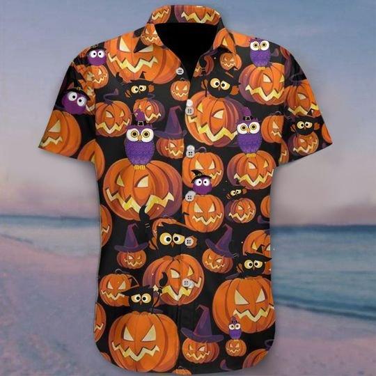 Owl Halloween Hawaii Shirt For Men Women Ha68834