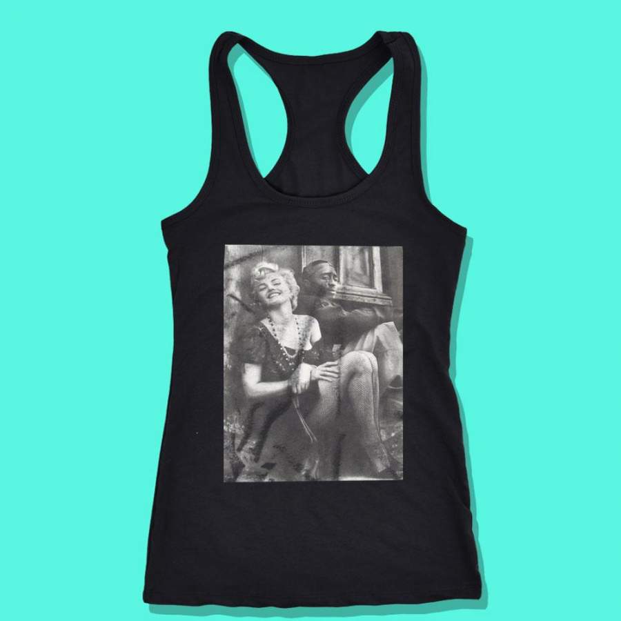 Legends Tupac 2Pac Feat Marilyn Monroe Women’S Tank Top T-Shirt