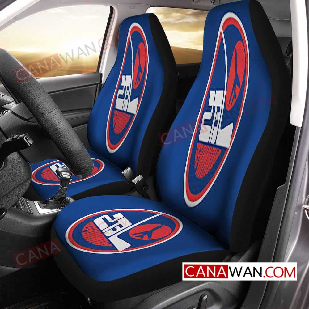 Winnipeg Jets Style132 3D Customized Personalized Car Seat Cover