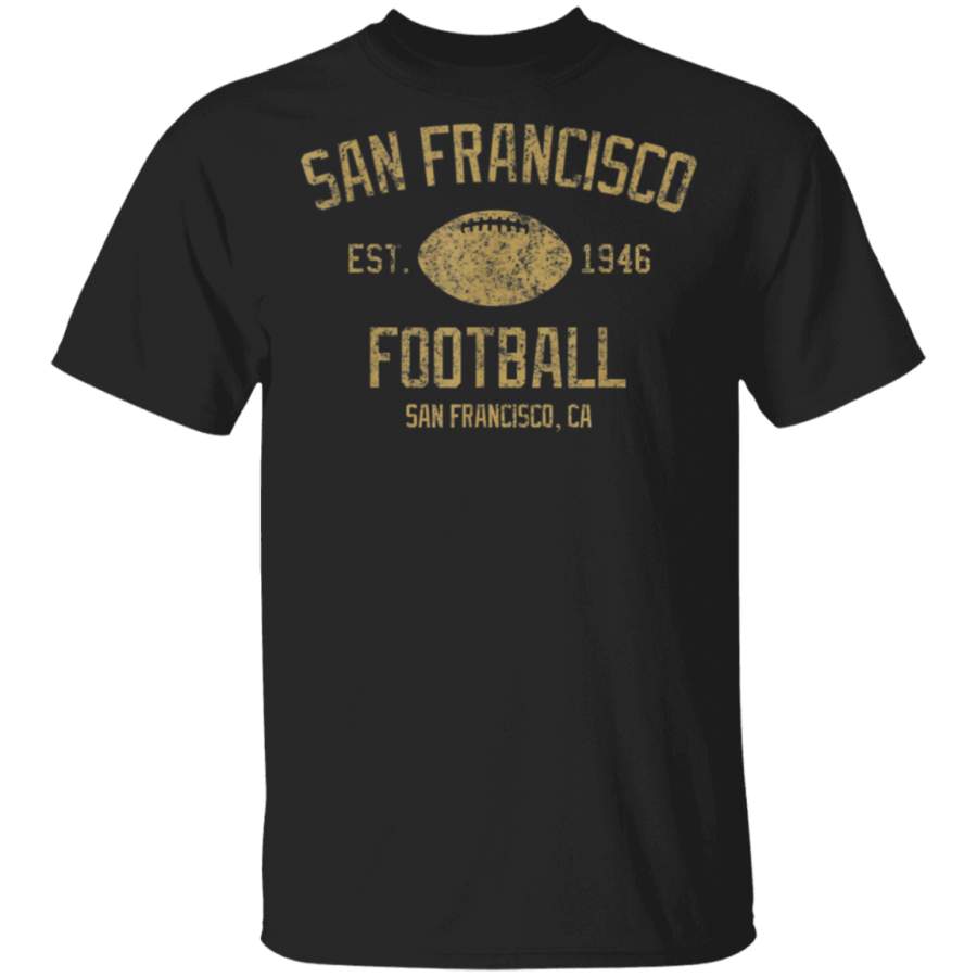 Vintage San Francisco Football Retro Founded Classic 1946 TShirt