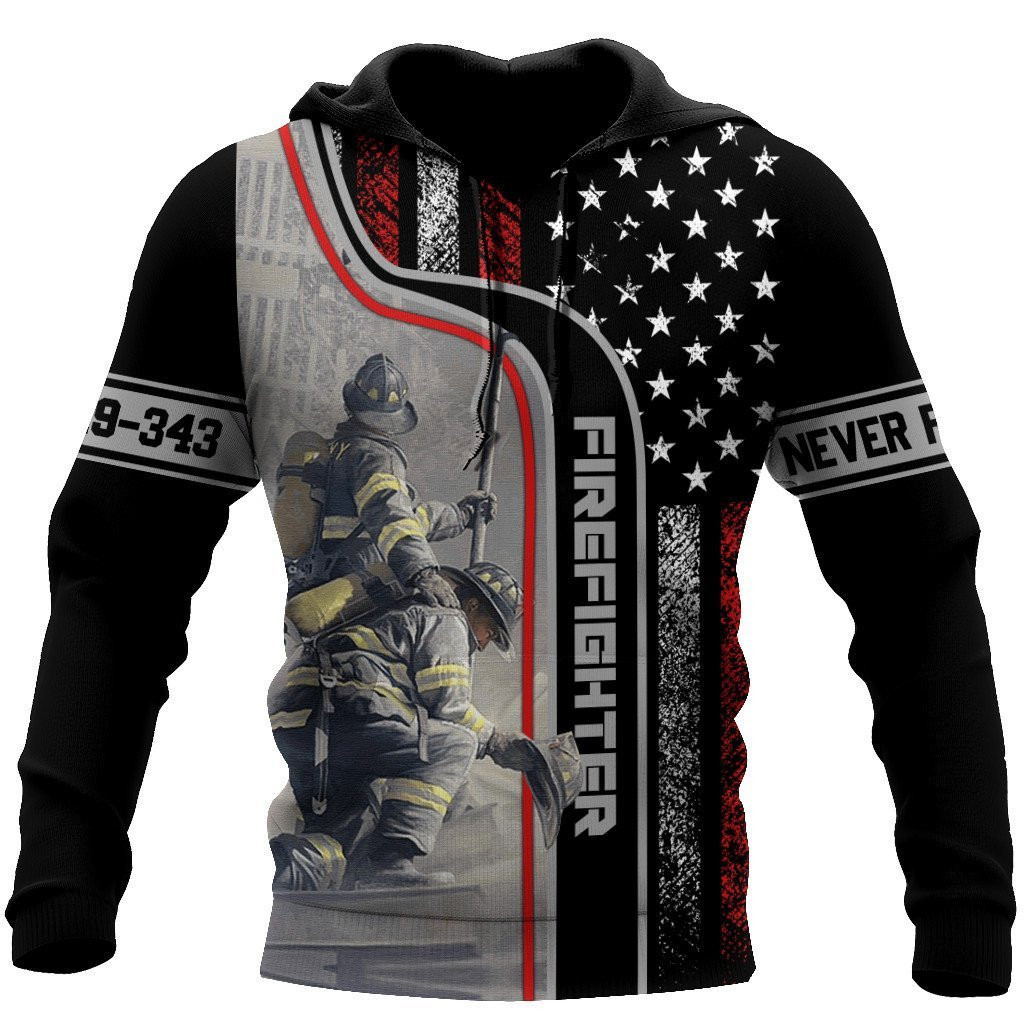 Firefighter Never Forget Our Fallen Brothers 3D All Over Printed Shirt & Short For Men And Women Pl