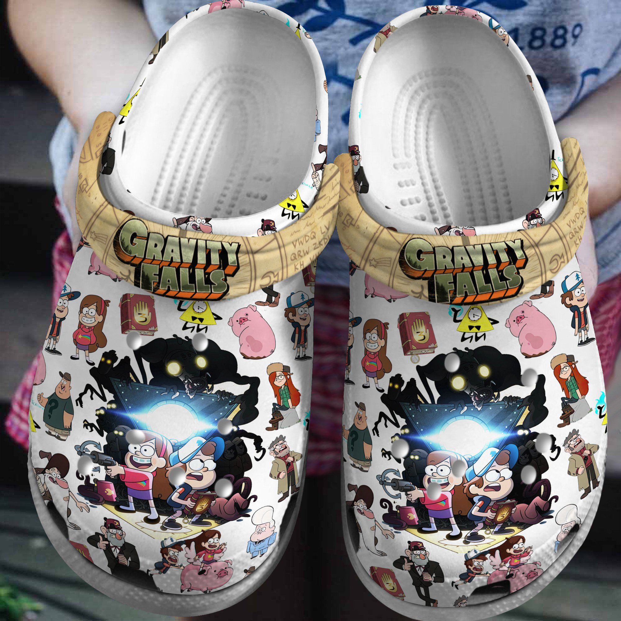 Gravity Falls Tv Series Crocss Clogs For Men Women And Kid Ttp2405829523