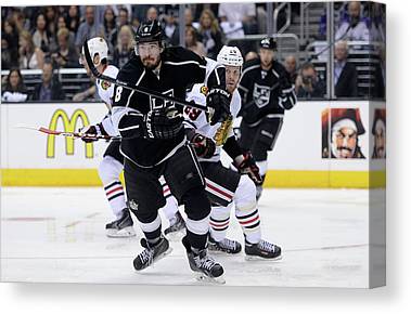 Chicago Blackhawks V Los Angeles Kings Harry How Canvas Print