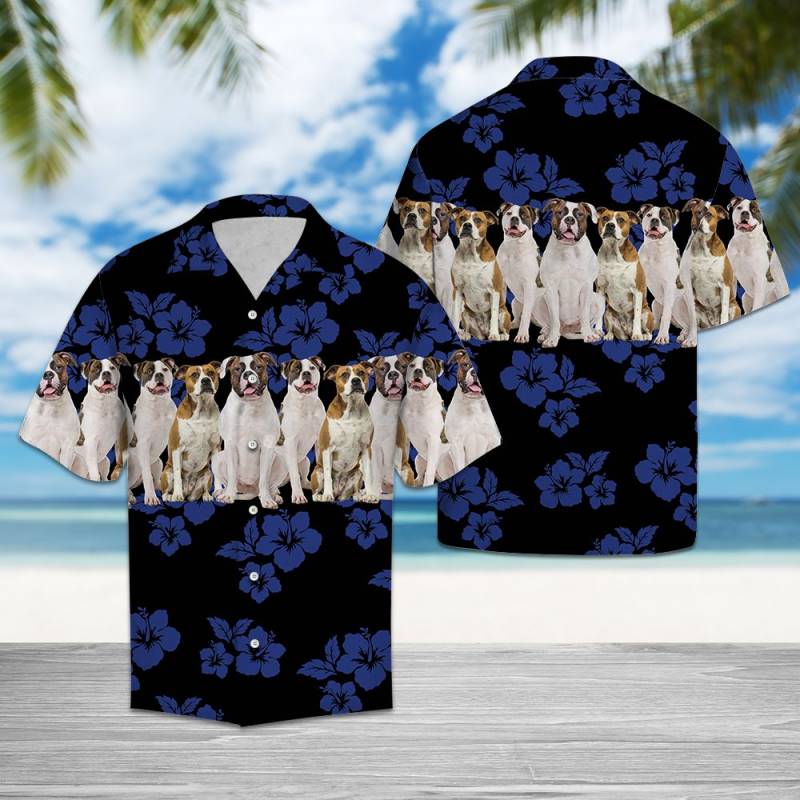 Awesome American Bulldog Hawaii Shirt Ha72707