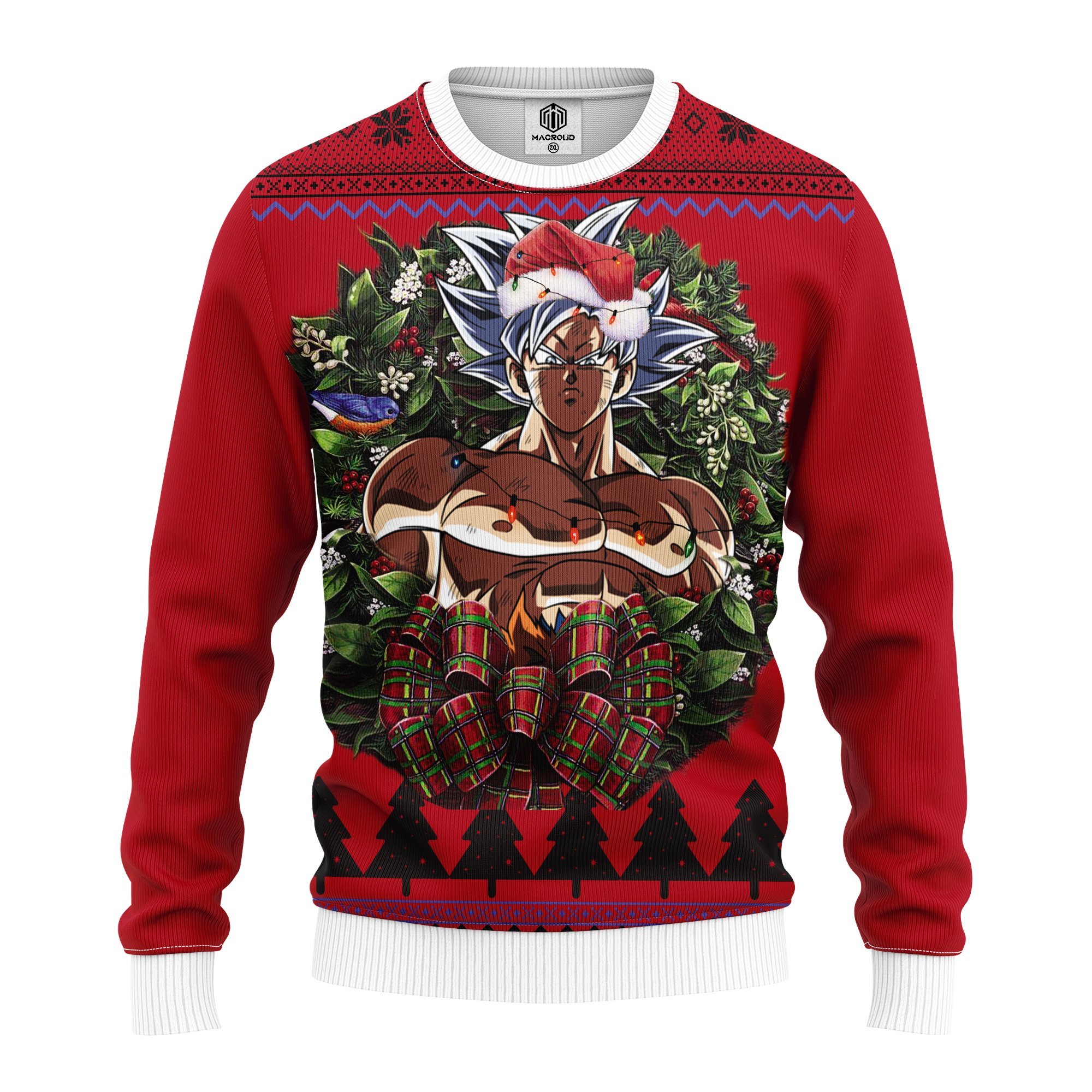 Ultra Instinct Goku Noel Mc Ugly Christmas Sweater – thanksgiving gift